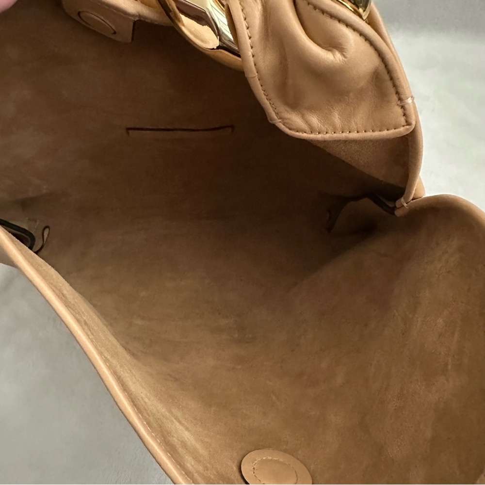 JW Anderson Small Chain Leather Hobo Bag - Picture 4 of 12